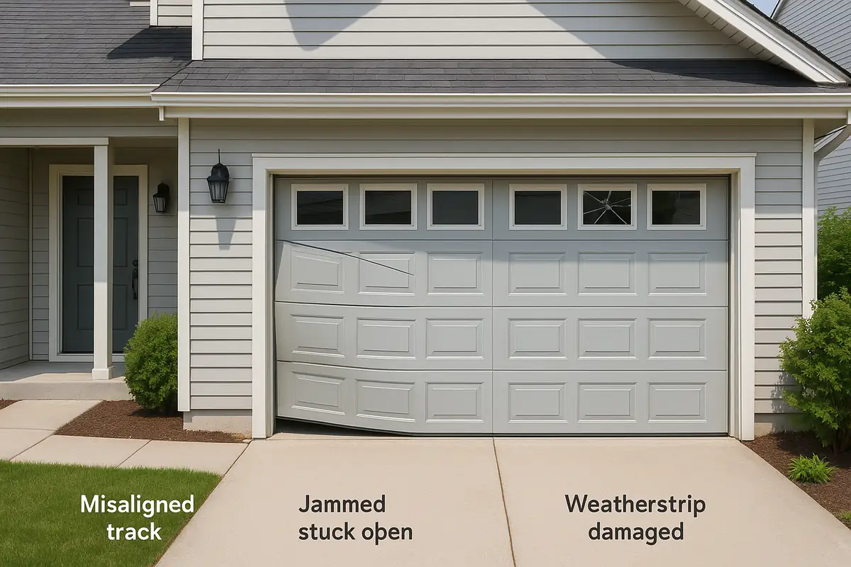 Common Garage Door Problems and How to Fix Them: A Guide by A to Z Garage Door Repair