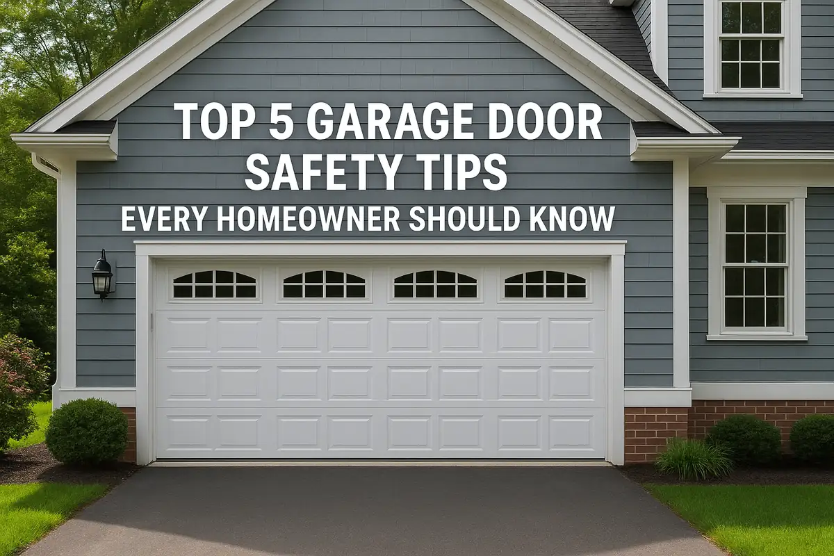 Top 5 Garage Door Safety Tips Every Homeowner in Woodburn, OR Should Know