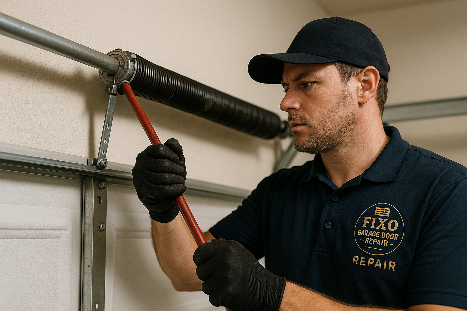 Garage Door Spring Repair service in Woodburn