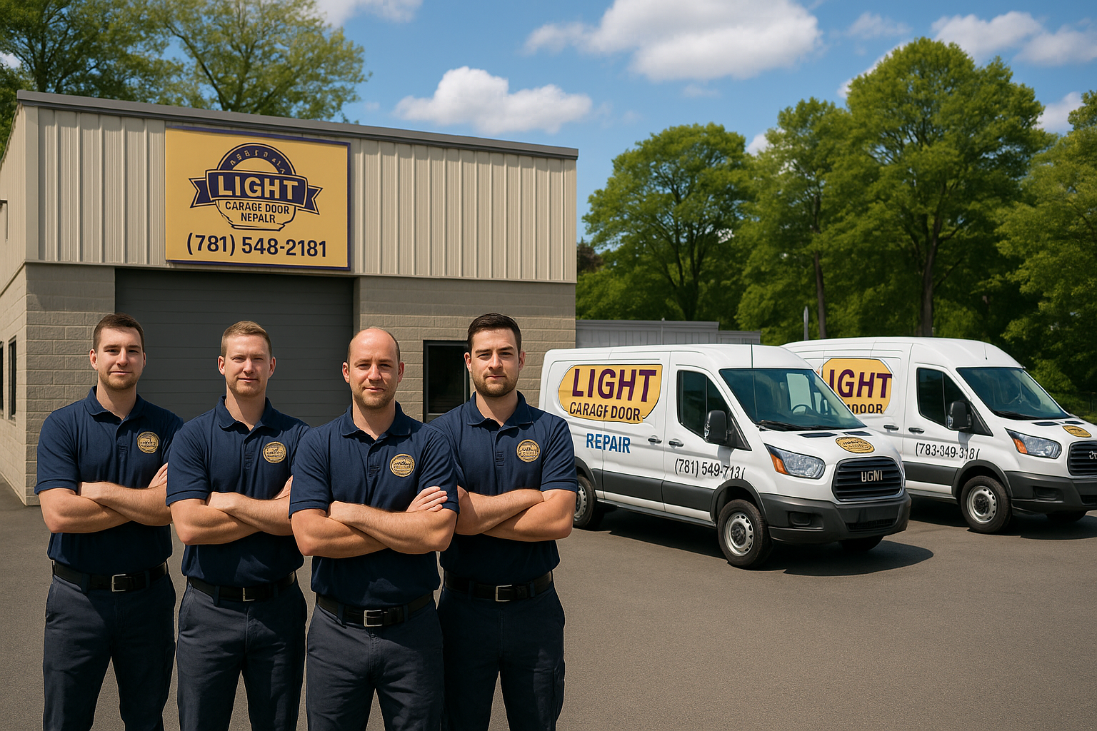 Professional garage door service in Woodburn